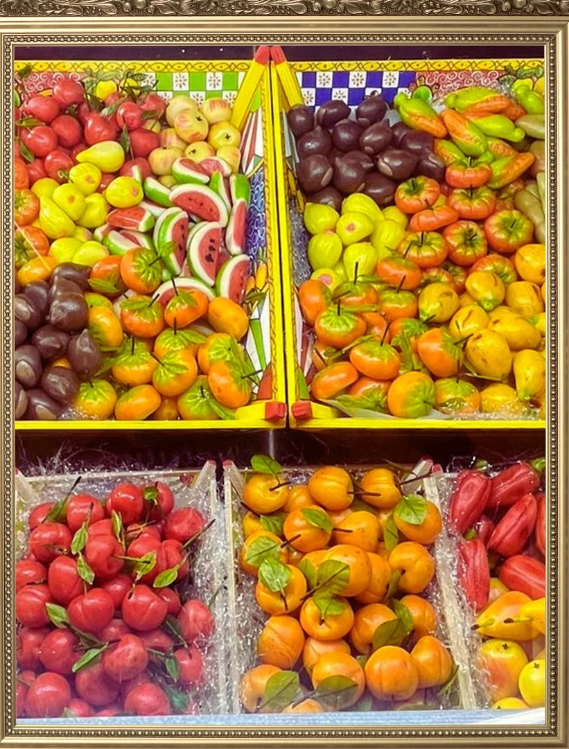 Frutta martorana in pasta di mandorle