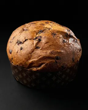 Panettone classico con gocce di cioccolato